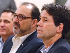 A tremendous amount of effort has already gone into planning for NEO Kids," Eric Hoskins, minister of Health and Long-Term Care (right), told reporters at a press conference announcing the support and grant Friday at Health Sciences North.