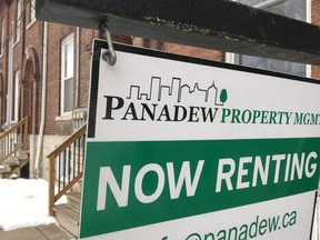 Kingston has the lowest rental vacancy rate in Ontario. (Elliot Ferguson/The Whig-Standard)