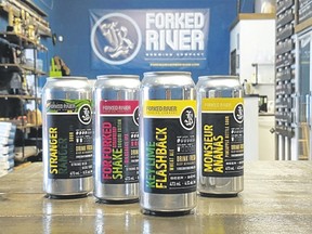 Forked River beats the winter blues with small batch fruit-flavoured beers that are likely to please adventuresome craft beer fans while sending purists into a tizzy. (Special to Postmedia News)