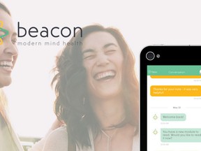 BEACON is a new digital platform released to offer easily accessible, more affordable treatment for mental health illnesses. (Contributed photo)