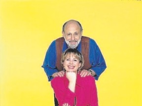 Sharon Hampson and Bram Morrison will play two shows in London Saturday, one for kids of all ages and an evening show for adults older than 19.  Lois Lilienstein, who was part of the trio, Sharon, Lois & Bram, died in 2015 and her co-stars go by Sharon & Bram. (Special to Postmedia News)