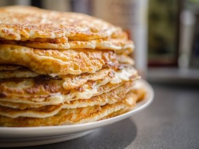 Rice flour pancakes. Handout photo