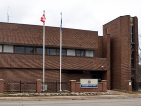 The Owen Sound Police Service station in Owen Sound. DENIS LANGLOIS/THE SUN TIMES