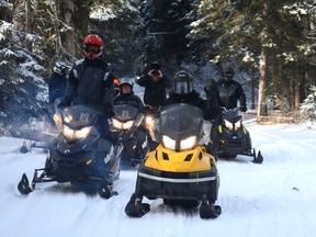 The Whitecourt Trailblazers hosted their annual VIP and Media Ride on Jan. 22 that was attended by both local and provincial politicians as well as media (Peter Shokeir | Whitecourt Star).