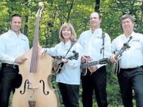Winterline, featuring Joyce Gagnon on vocals and mandolin, performs at the Purple Hill Country Opry Sunday. (Special to Postmedia News)