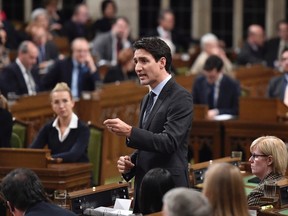 justin trudeau in parliament