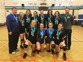 The Northern Chill 16U girls volleyball team won gold at the recent Challenge Cup – Trillium D tournament in Orillia.