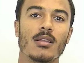 Toronto Police handout
Jordan Bacchus, 28, is wanted by police in Belize for a May 2016 murder and by Toronto Police for a February 2017 armed robbery and it’s believed he was arrested during a drug bust by Greater Sudbury Police on Friday.