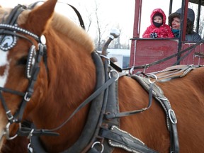 Tim Miller/The Intelligencer
Wagon rides were just one of the many activities for families to enjoy at the annual Trenton Military Family Resource Centre's Winter Jubilee on Saturday in Batawa.