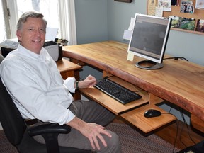 Supplied photo
Mark Cullen made this ash desk with his own hands. Ash is a remarkable wood, Cullen writes.