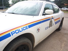 A Wood Buffalo RCMP car in Fort McMurray Alta. on Monday June 22, 2015. Andrew Bates/Fort McMurray Today/Postmedia Network