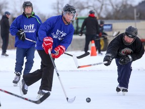 Pond hockey