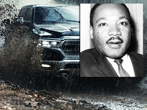 truck - MLK ad
