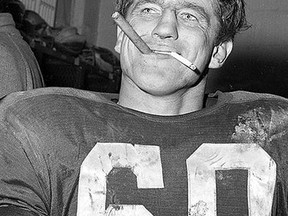 Legendary Philadelphia Eagles star Chuck (Concrete Charlie) Bednarik celebrates the team's 1960 NFL title with a cigar and a cigarette. On Sunday, the Eagles ended a 58-year drought with their Super Bowl victory over New England. (Herb Scharfman/Sports Illustrated)