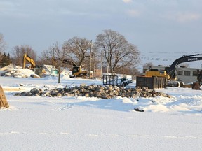 Jason Miller/The Intelligencer 
The city has completed the demolition of the Ben Bleecker in order to open the proper up to potential developers.