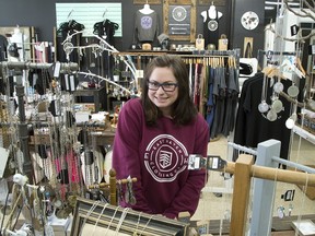 Kandice Trickett, owner of The Been Garden, relocated her store to a larger space at 796 Dundas St. in Old East Village. (DEREK RUTTAN, The London Free Press)