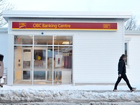 CIBC will host a community information session at Shedden's Keystone Complex Thursday night for people in the community affected by the branch closure. The information session runs from 7 p.m. to 9 p.m. and is free to attend. (Louis Pin // Times-Journal)