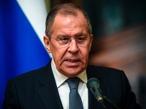 Russian Foreign Minister Sergei Lavrov