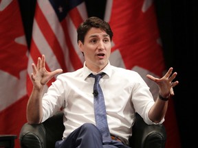 Canadian Prime Minister Justin Trudeau. (AP photo)