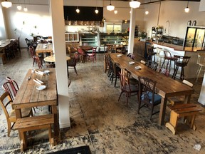 The Fromagerie on Elgin is now La Fromagerie, and the interior is familiar but different, too. The bar has been relocated, the tables rearranged and new bench seating incorporated along the windowsills at the front. (Photo supplied)
