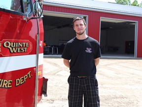 Submitted photo
Last spring, Weston Fellow Quintin Jolliffe, a then Carpentry and Renovation Technician student, participated in an on-site, community-oriented project that enhanced the Trenton Fire Training Complex.