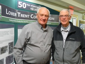 Submitted photo
Jim Alyea and Eric Sandford will remain in their positions as chairman and vice-chairman of the Lower Trent Conservation Authority board of directors for 2018.