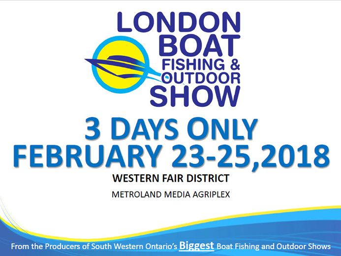 Make a day of it at the 35th annual London Boat, Fishing & Outdoor
