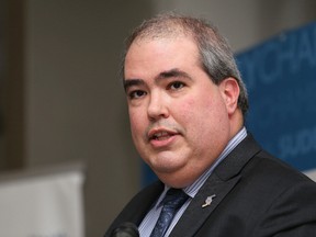 "We have big challenges ahead," said new Health Sciences North CEO Dominic Giroux on Tuesday at a luncheon hosted by the Greater Sudbury Chamber of Commerce.