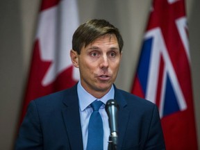 Patrick Brown addresses allegations against him at Queen's Park in Toronto, Ont. on Wednesday January 24, 2018. Ernest Doroszuk/Toronto Sun