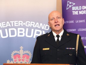 Chief Paul Pedersen told a press conference Friday in Sudbury that human trafficking is the second-fastest growing illegal activity in Canada behind the drug trade.