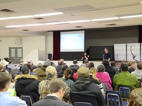 The Caribou Open House at the Fort Vermilion Community and Cultural Complex on Feb. 5. Fort Vermilion is located within Mackenzie County (Submitted).