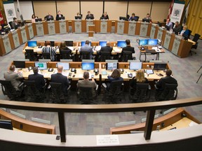 Council meets at city hall in London, Ont. on Monday November 7, 2016. (Free Press file photo)