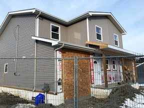 Progress on the Good Shepherd Legacy Project moves forward, despite the bad weather conditions that caused Habitat for Humanity Kingston Limestone Region to push back the dedication date for the first home.