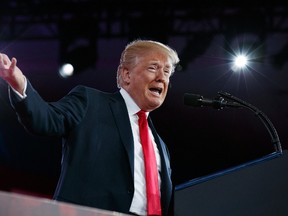 President Donald Trump. (AP photo)