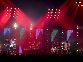 The Glorious Sons perform on Saturday night at the Rogers K-Rock Centre. (Meghan Balogh/The Whig-Standard/Postmedia Network)