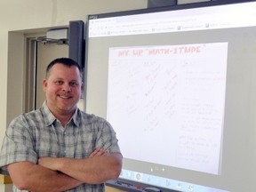 Adam Agar, a math teacher at Mitchell District High School (MDHS), recently received word that he had won a prestigious Rene Descartes Medal from the University of Waterloo. One of just three presented each year, the actual ceremony will take place in June. ANDY BADER/MITCHELL ADVOCATE