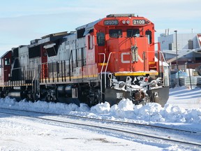 Whitecourt Town Council discussed complaints against train whistling and rail crossing blockages on Feb. 20 (Peter Shokeir | Whitecourt Star).