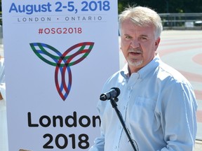Dave De Kelver, general manager of the London 2018 Ontario Summer Games. MORRIS LAMONT/POSTMEDIA NEWS