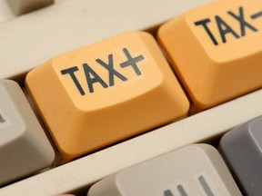 tax button
