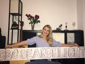 Teigan McKnight is competing in the 2018 CBC Searchlight contest with her original song 'Wait A Little Longer'. McKnight advanced out of the first round against 2,200 entries into the Top 100. Round 2 online voting concludes Wednesday, March 7 when 90 more artists will be eliminated from the competition. You can vote daily. (Contributed Photo)