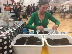 Janeen Collins-Dera is one of the organizers of the Seedy Saturday event held this weekend organized by London Middlesex Master Gardeners -Hank Daniszewski/London Free Press