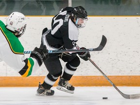 Riley Steeves scored in sudden-death overtime to keep the Napanee Raiders alive in their Provincial Junior Hockey League Tod Division semifinal against the Amherstview Jets. Napanee won the game, 3-2, and tied the best-of-seven series, 3-3.