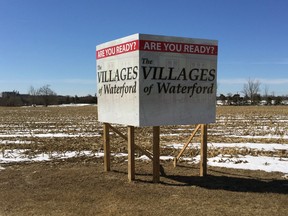 Site of Villages of Waterford subdivision.  (File Photo)