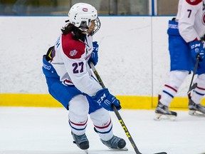 Andrew Suriyuth got the Kingston Voyageurs' started on a four-goal outburst in the second period that sparked them to a 6-4 win over the Cobourg Cougars in Game 4 of their Ontario Junior Hockey League North-East Conference quarter-final on Tuesday night in Cobourg.
