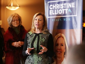 Unlike her rivals in the compressed PC leadership race, Christne Elliott was a sitting MPP for nearly a decade and has that experience to draw upon.