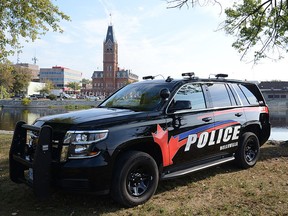 BELLEVILLE POLICE SERVICE PHOTO
Belleville Police Service's has just one Automated Licence Plate Recognition (ALPR) system vehicle, but hopes to add two more to its fleet over the next two years to help keep suspended drivers and unregistered and uninsured vehicles off Belleville streets.