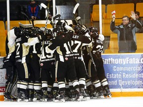 The 2017-18 OJHL season is over for the Trenton Golden Hawks — and their fans. (OJHL Images)