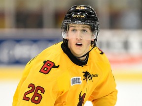 Former Belleville Bulls forward Jake Bricknell of the Aurora Tigers has been named to the 2017-18 OJHL First All-Star Team, the league announced today. (Aaron Bell/OJHL Images)