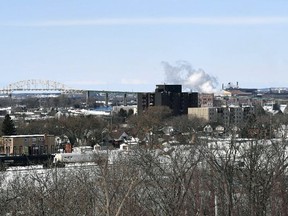 The Sault Ste. Marie International Bridge and Essar Steel Algoma plant are seen in Sault Ste. Marie.

THE CANADIAN PRESS/Justin Tang