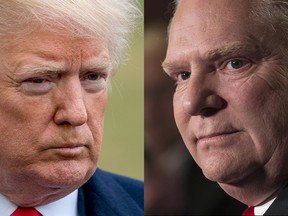 Columnist Karen Robinet writes there are parallels between U.S. President Donald Trump and newly-elected Ontario Progressive Conservative leader Doug Ford. The Canadian Press